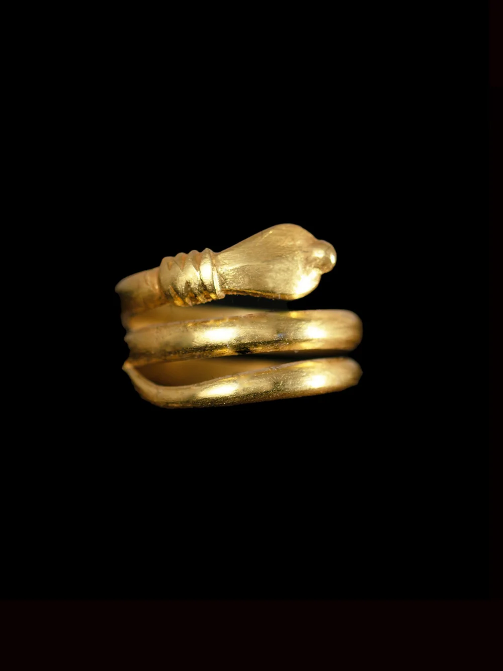 Gold Cobra Ring