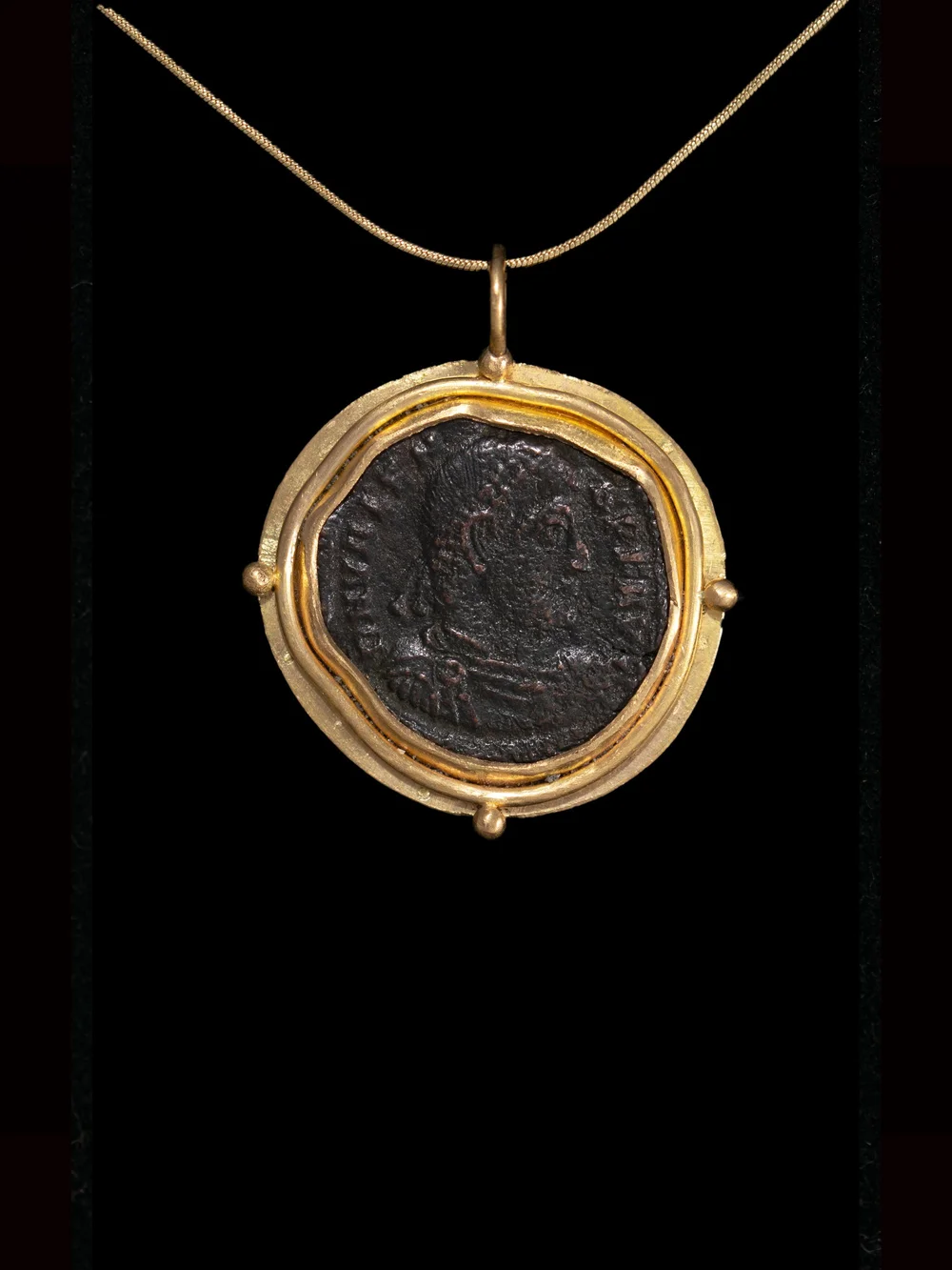 Bronze Roman Coin Pendant 