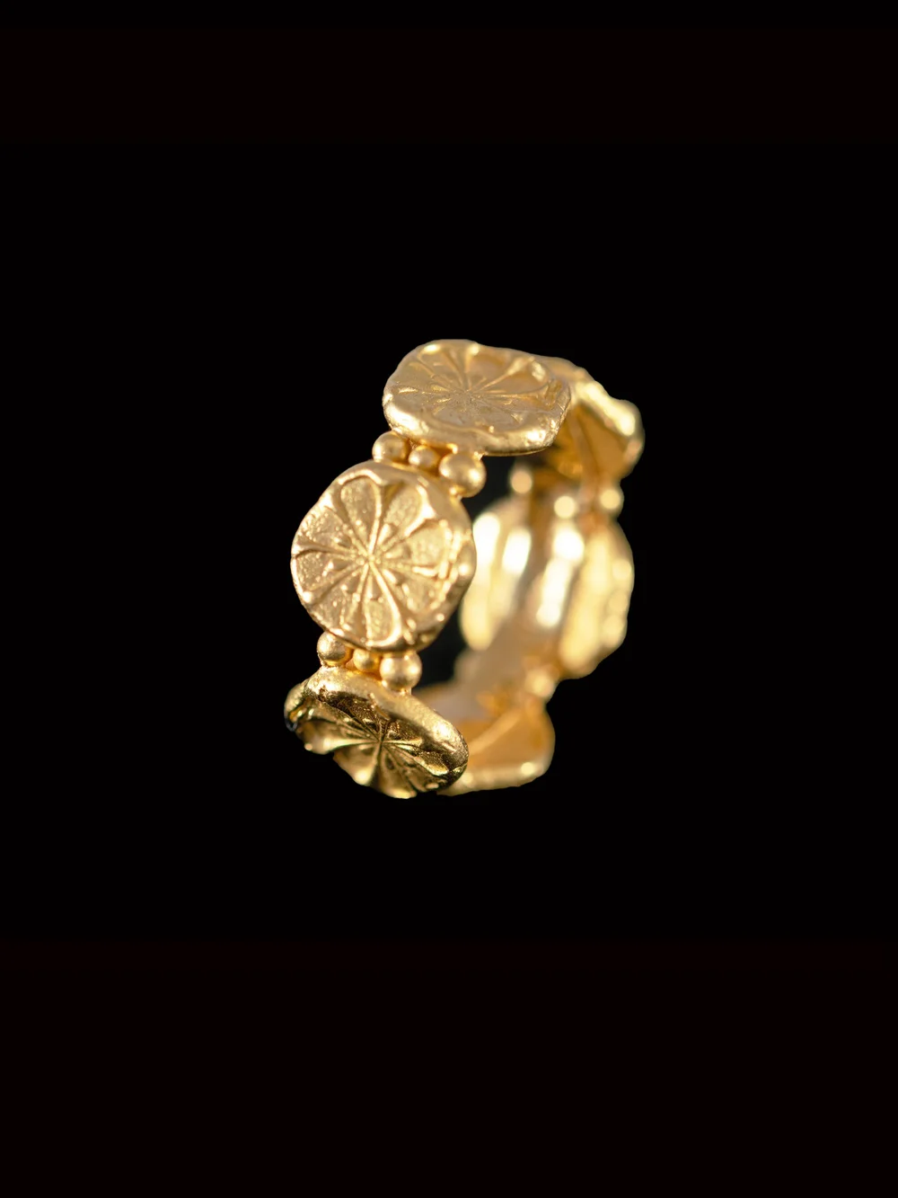 Gold Daisy Ring