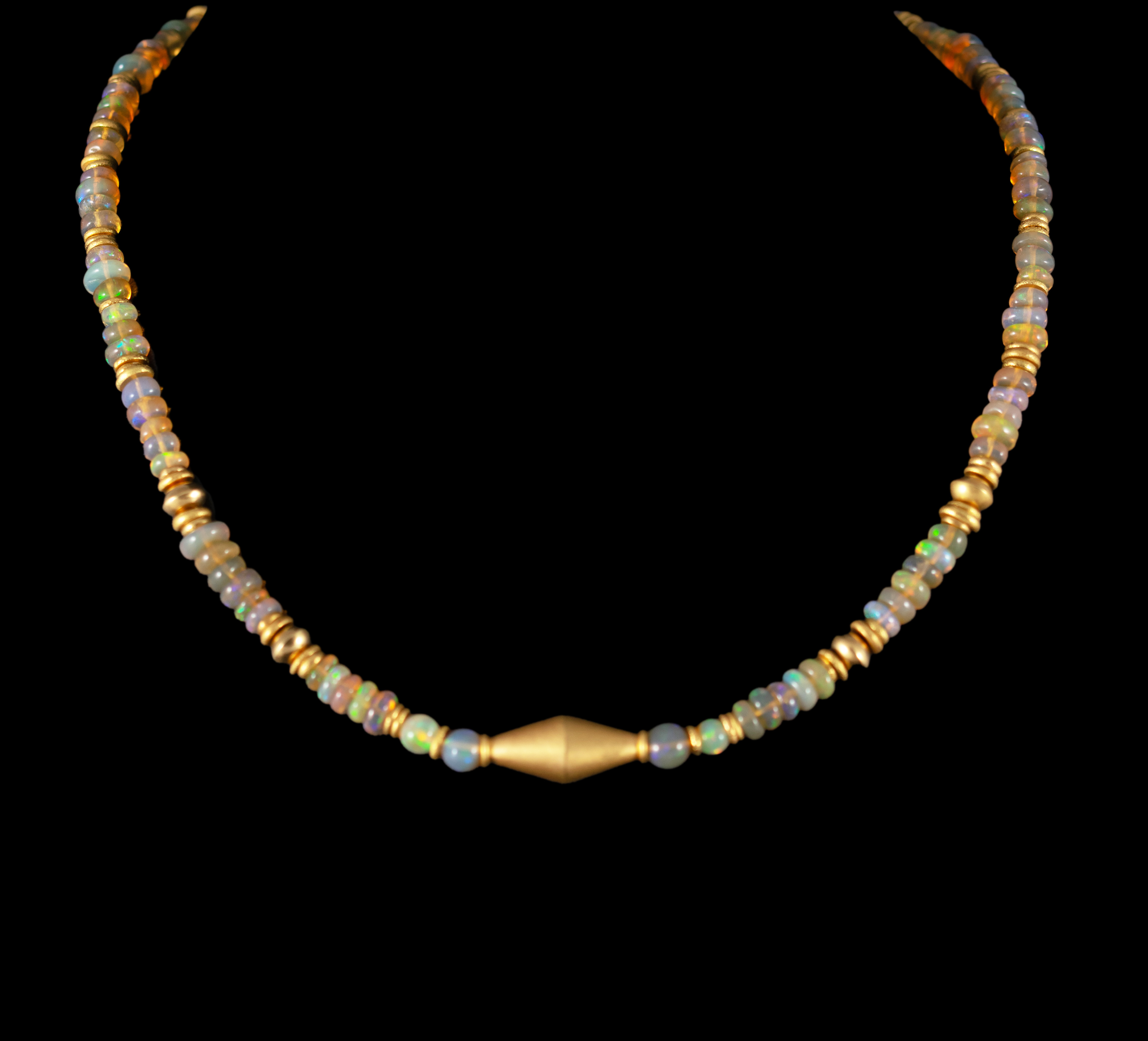 Ethiopian Opal & 22ct Gold